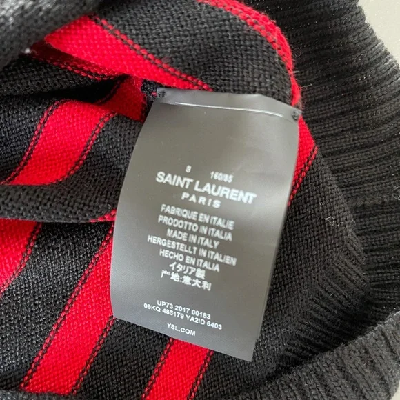 Saint Laurent Striped Sweater